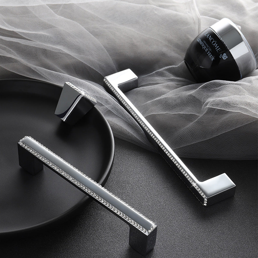 Crystal Pulls Drawer Pulls Handles Glass Cabinet Knobs Dresser Pulls