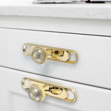 Gold Black Wardrobe Closet Handles and Knobs