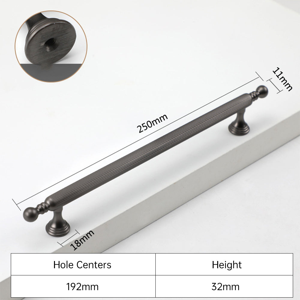 Modern Zinc Alloy Kitchen Cabinet Handles