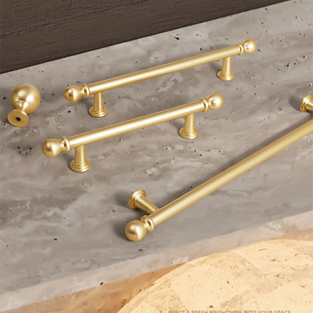 French Zinc Alloy Kitchen Cabinet Pulls and Knobs
