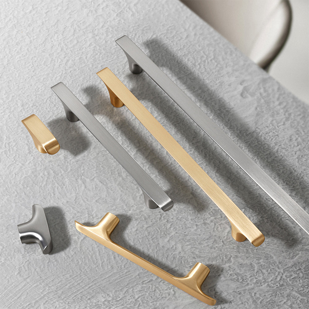 Zinc Alloy Square T Bar Cabinet Handles