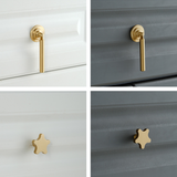 Solid Brass Round Cupboard Pulls and Knobs