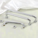 French Retro Brass Wardrobe Drawer Handles