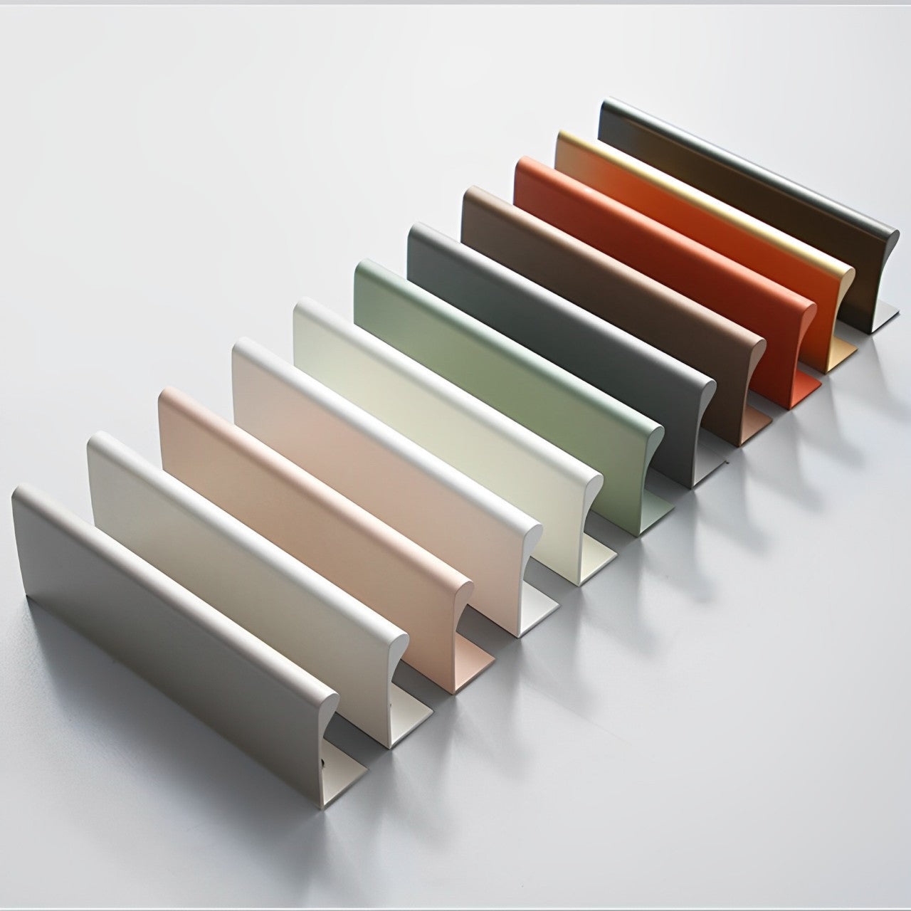 Colorful Refined Cabinet Edge Pulls For Kitchen
