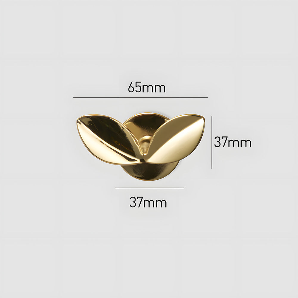Special Leaf Shape Single Coat Door Wall Hook