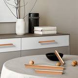 Classic Simple Aluminum Alloy Kitchen Hardware Handles
