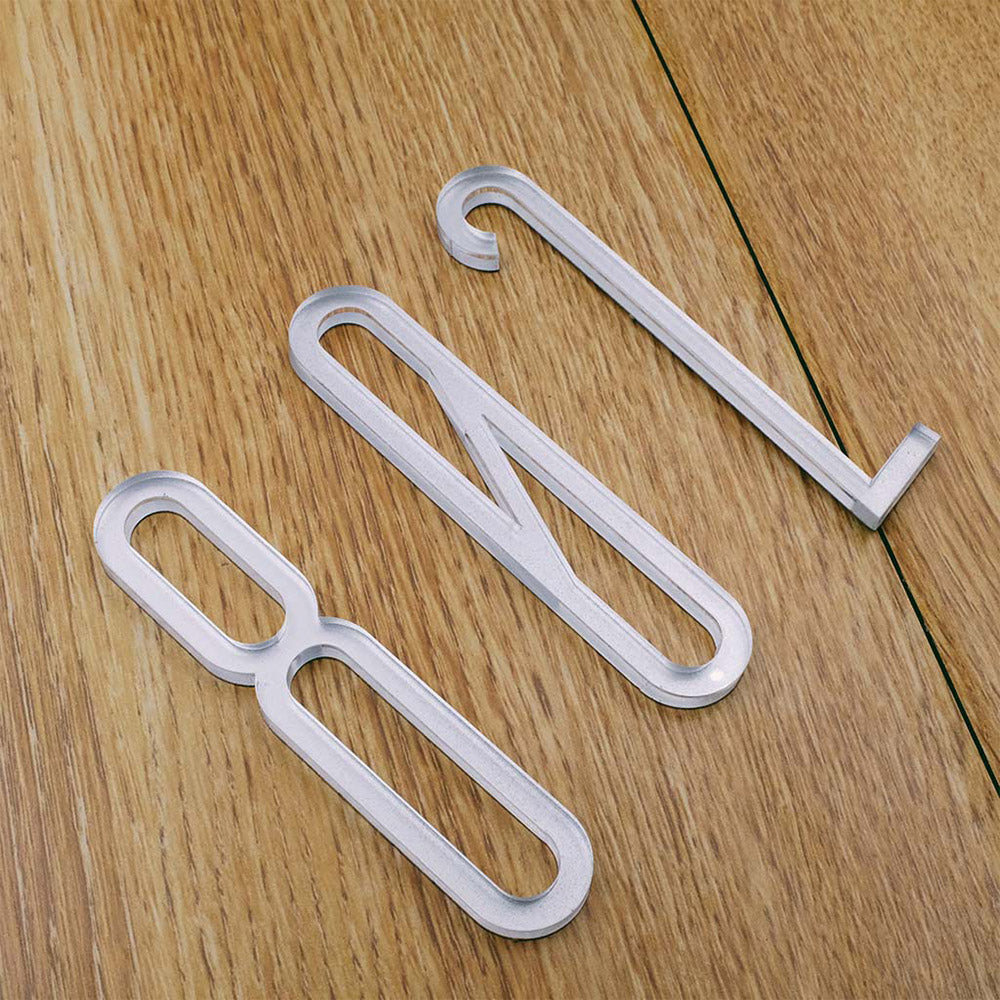 Modern Acrylic Address House Number