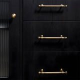 Antique Solid Brass Drawer Pulls Cabinet Handles