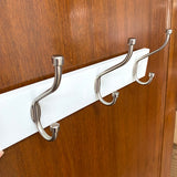 2 Pack Bedroom Entrance Wall Mounted Wooden Base Coat hook