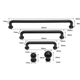 Classic Zinc Alloy Arch Cabinet Pulls and Knobs