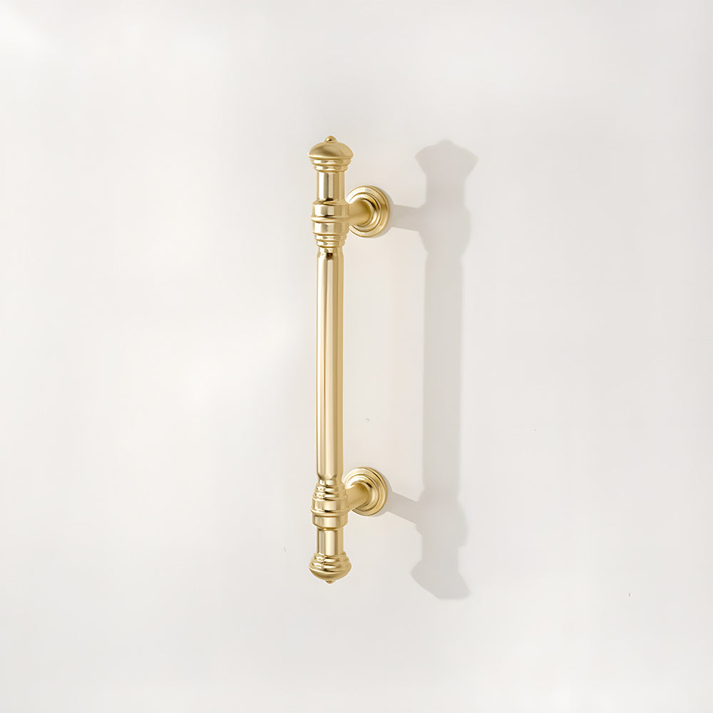 Light Luxury French Gold Wardrobe Door Drawer Cabinet Handles