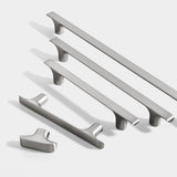 Zinc Alloy Square T Bar Cabinet Handles