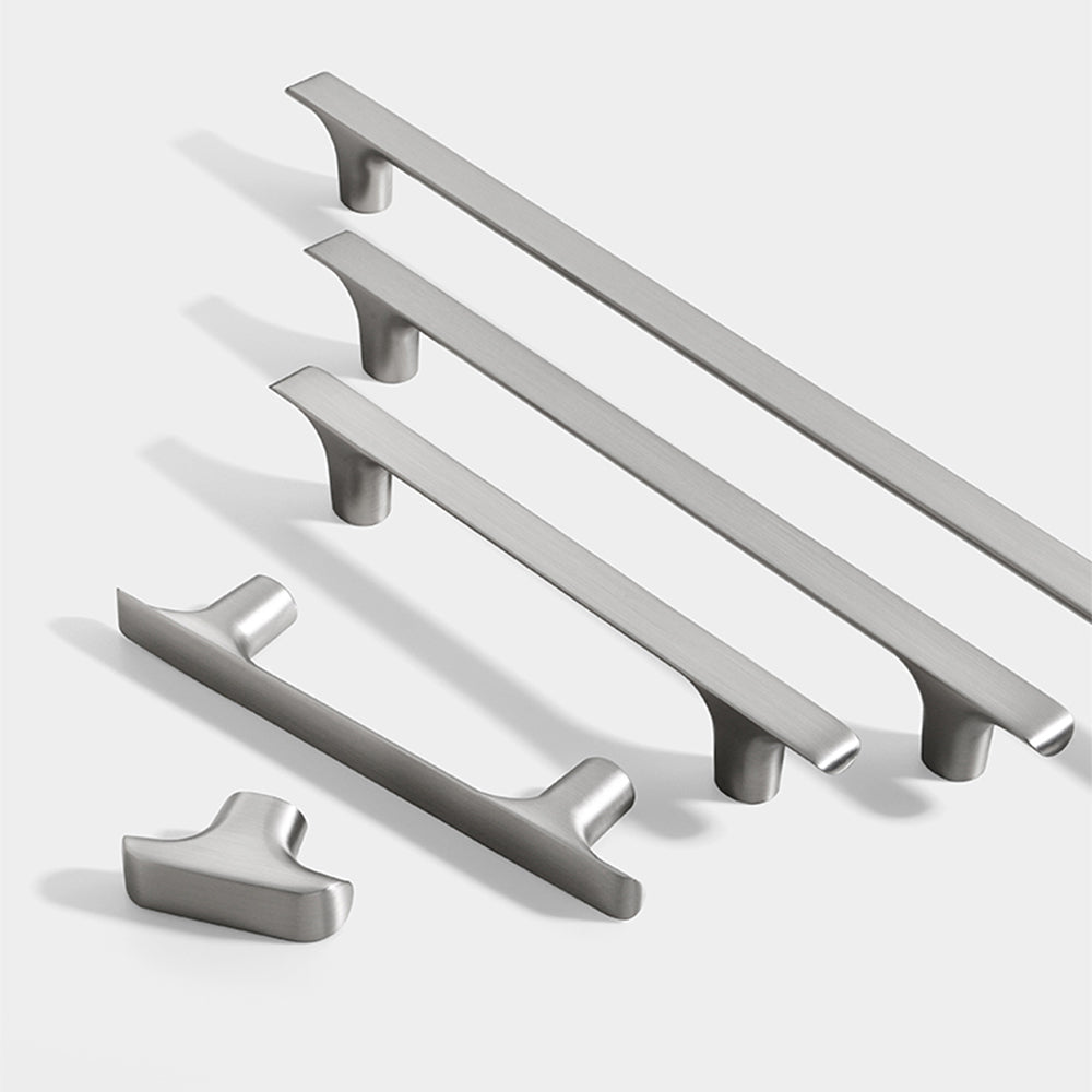 Zinc Alloy Square T Bar Cabinet Handles