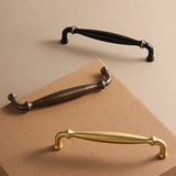 Neoclassical Pastoral Simple European Brass Cabinet Handle