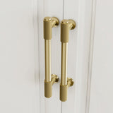 Vintage French Style Brass Kitchen Cabinet Pulls
