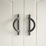 Semicircle Door Pulls Closet Wardrobe Cupboard Handles