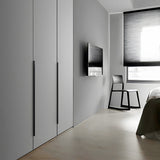 Minimalist Wardrobe Door Invisible Edge Cabinet Handles