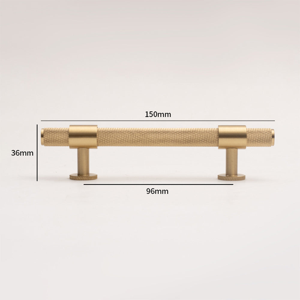 European Nordic Minimalist Knurled Cabinet Pulls
