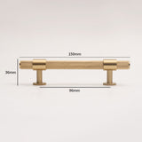 European Nordic Minimalist Knurled Cabinet Pulls