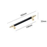 Modern Shiny Zinc Alloy Cabinet Handles
