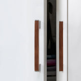 Walnut T Bar Timber Drawer Pulls for Kitchen