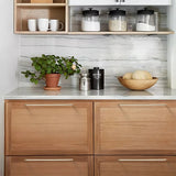 Simple Aluminum Alloy Rounded Arc Cabinet Handle