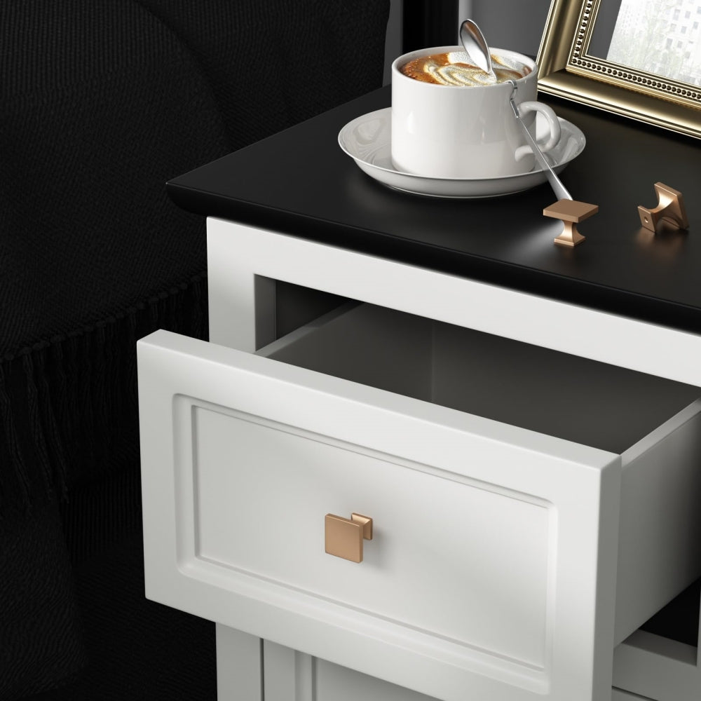 Square Zinc Alloy Kitchen Cabinet Knobs