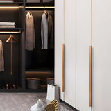 Minimalist Wardrobe Door Invisible Edge Cabinet Handles