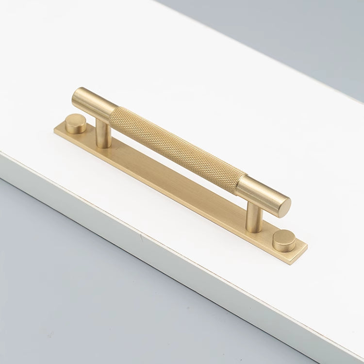 Modern Gold Brass Cabinet BackplateHandles