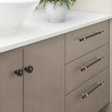 Retro Elegant Brass Kitchen Cabinet Handles And Knobs