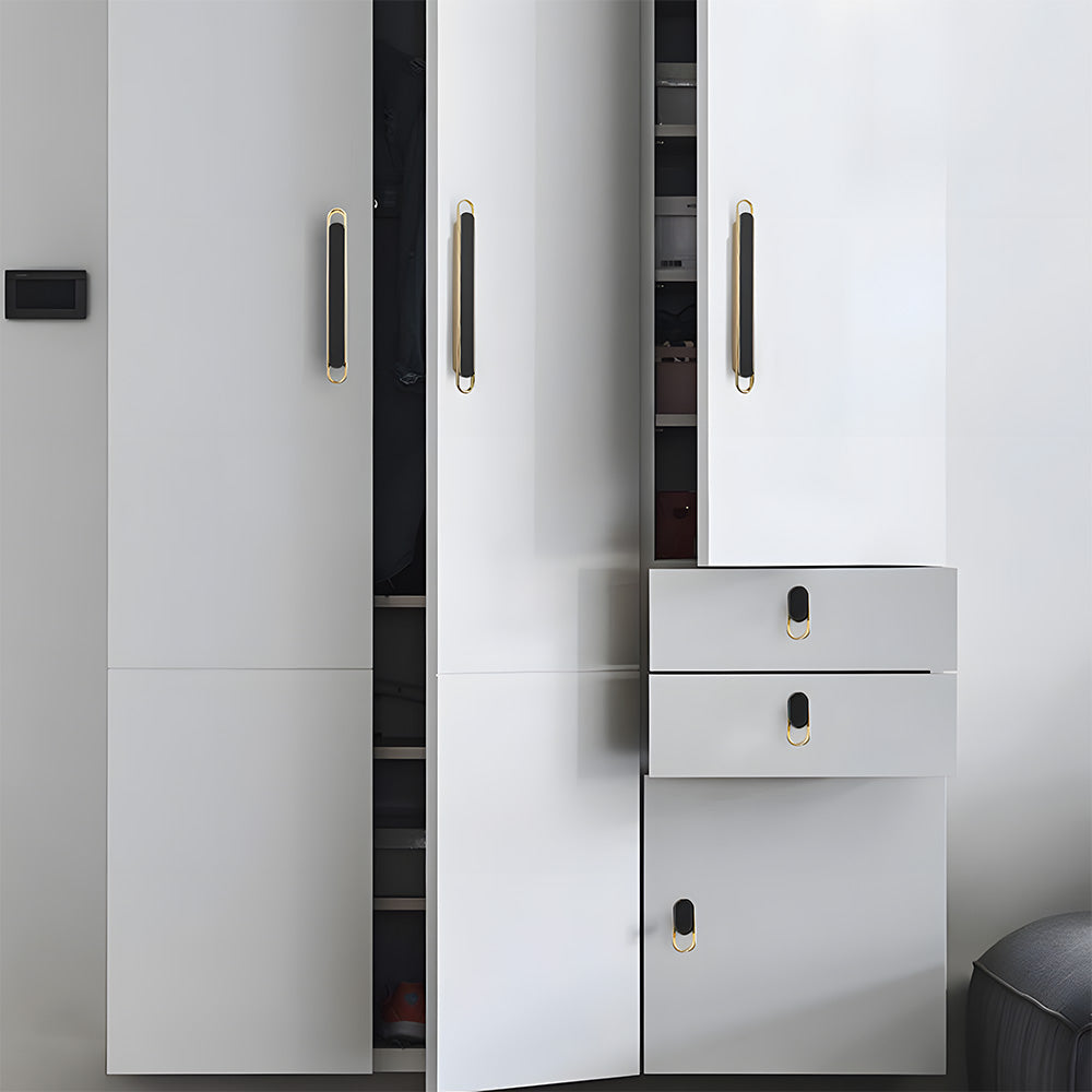 Two-color Zinc Alloy Modern Cabinet Handles