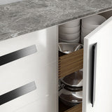 Modern Classic Aluminum Alloy Invisible Cabinet Edge Pulls