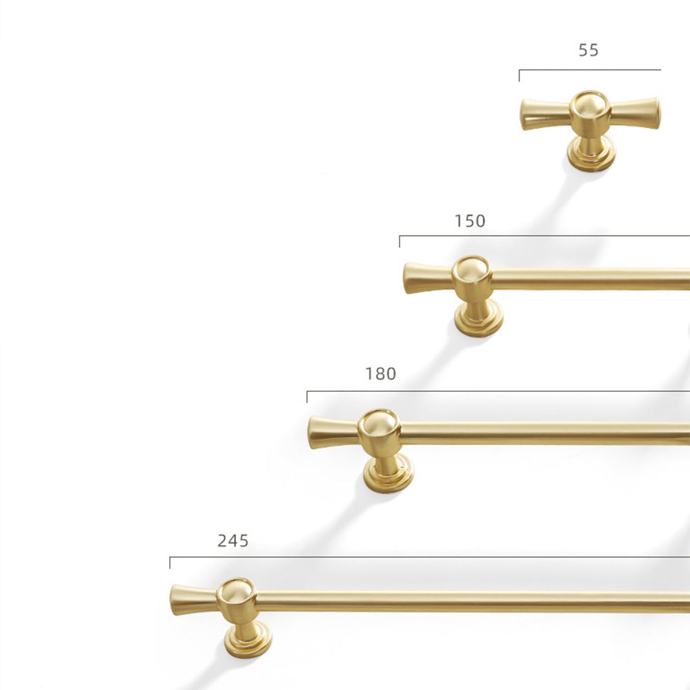 Brushed Brass Drawer Pulls for Cabinet