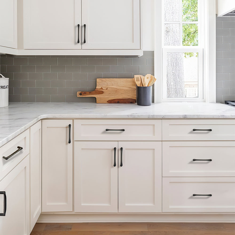 Contemporary Brass Kitchen Cabinet Handles