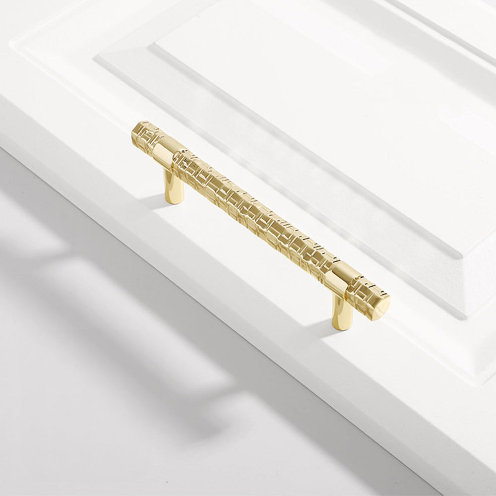 Creative T Bar Solid Zinc Alloy Cabinet Drawer Handles