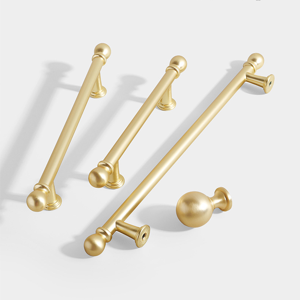 French Zinc Alloy Kitchen Cabinet Pulls and Knobs