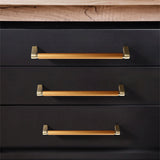 Two-Color Splicing Aluminum Alloy Cabinet Handles