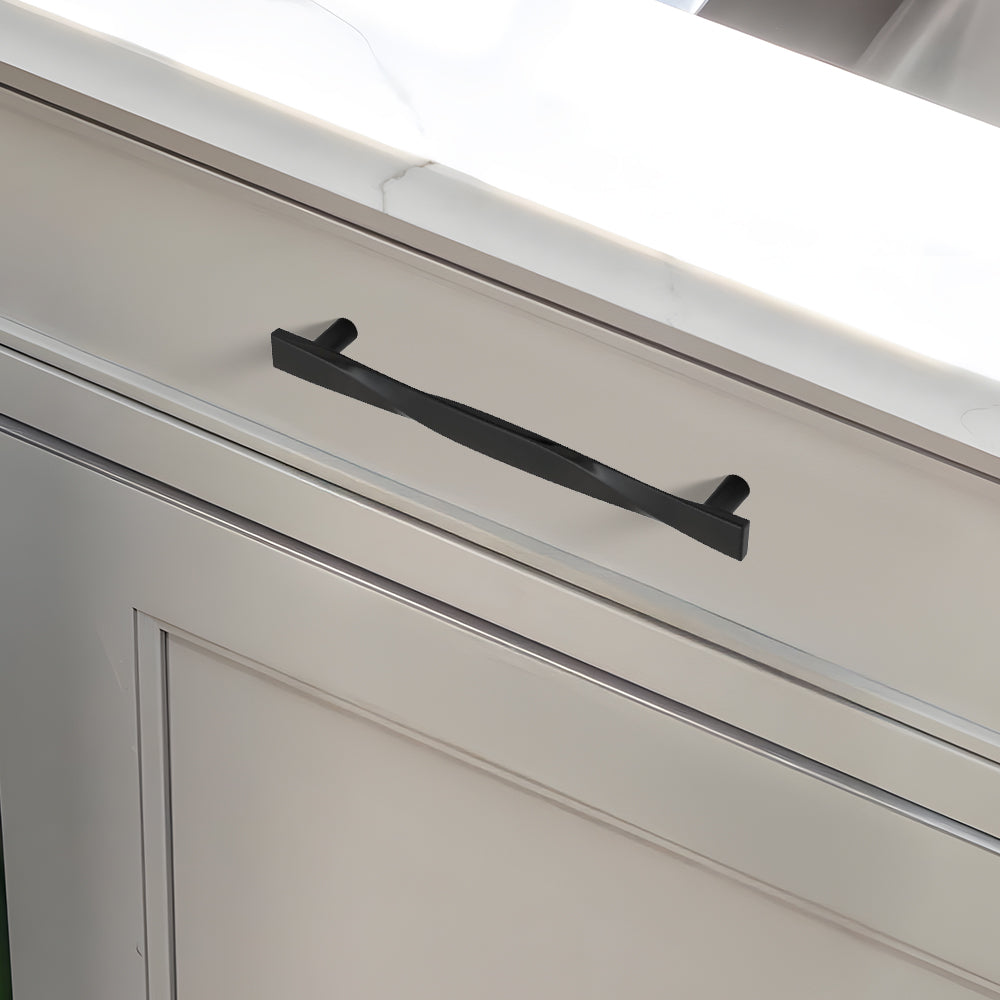Solid Zinc Alloy Drawer Pulls for Bedroom Cabinet Dresser Doors
