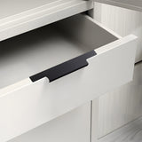 Minimalist Wardrobe Door Invisible Edge Cabinet Handles