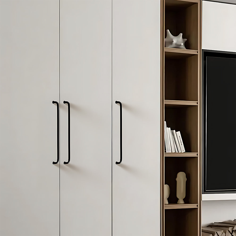 French Minimalist U-shaped Rounded Arc Cabinet Handles