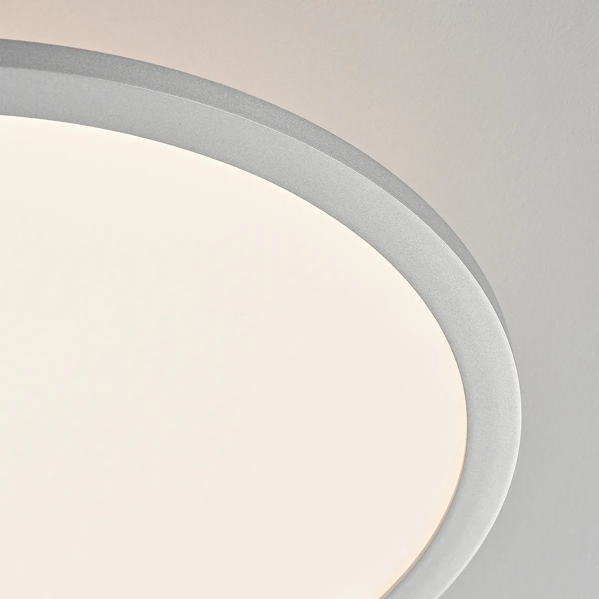 Circular acrylic ceiling-mounted installation