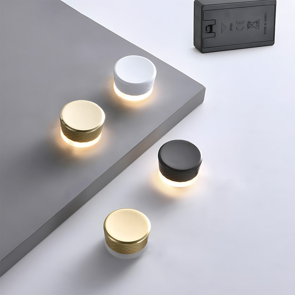 Unique Round Touch Glow Wardrobe Cabinet Drawer Knob
