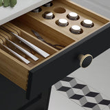 Simple Gold Solid Cabinet Handle Round Corner Pull