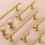 Brass Gold Solid Wardrobe Handle