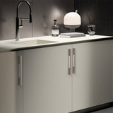 Modern Aluminum Alloy Slimline Gold Cabinet Drawer Handles