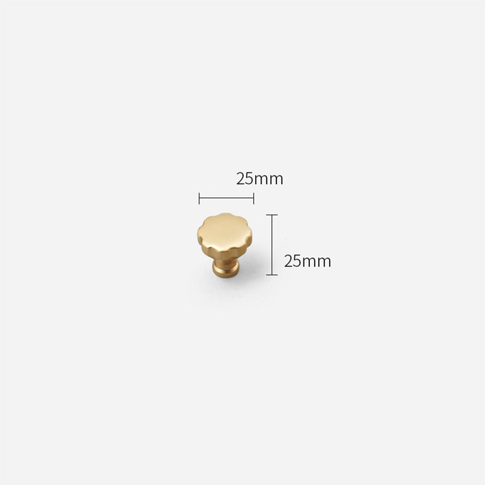 Modern T-Bar Gold Cabinet Handles