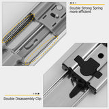 Soft Close Ball Bearing Full Extension Side Mount Drawer Slides 100 LB Load Capacity