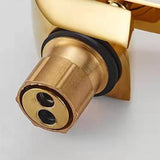 Single Handle Waterfall Arc Bathroom Sink Faucet