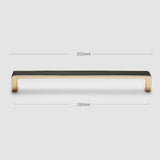 Decorative Zinc Alloy Color Matching Cabinet Handles