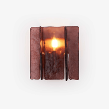 Marcell Refracted Glass Wall Sconce